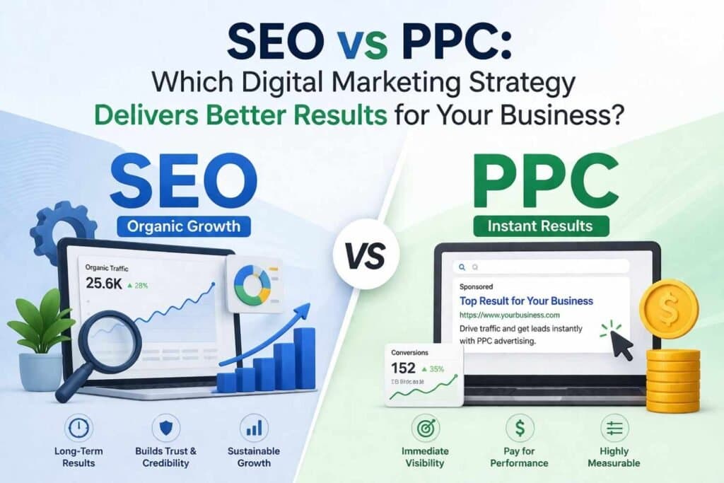 SEO vs PPC: Which Digital Marketing Strategy Delivers Better Results for Your Business?