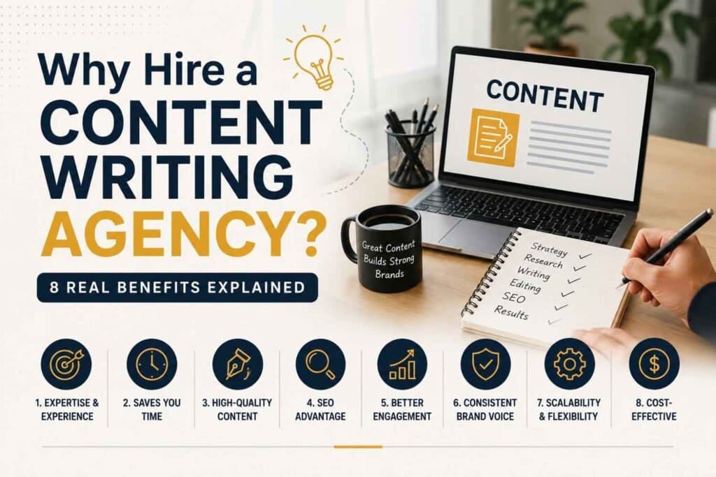 Why Hire a Content Writing Agency? 8 Real Benefits Explained