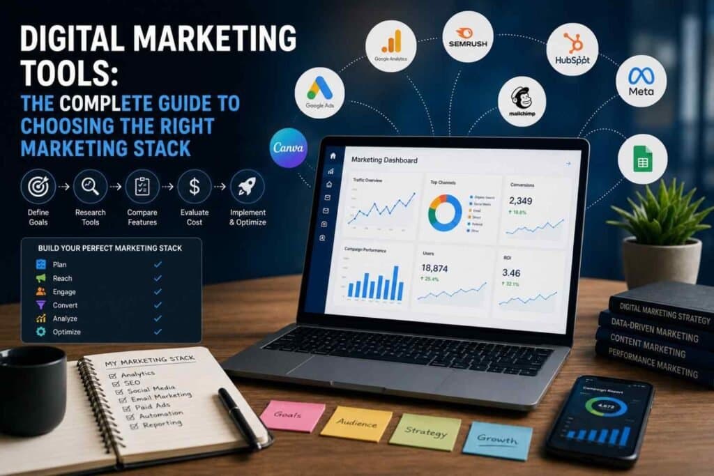 Digital Marketing Tools: The Complete Guide to Choosing the Right Marketing Stack
