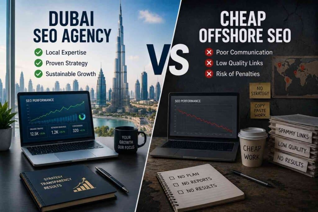 Dubai SEO Agency vs Cheap Offshore SEO: The Real Cost Comparison