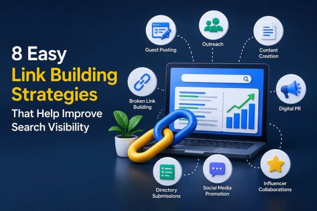 8 Easy Link Building Strategies That Help Improve Search Visibility 