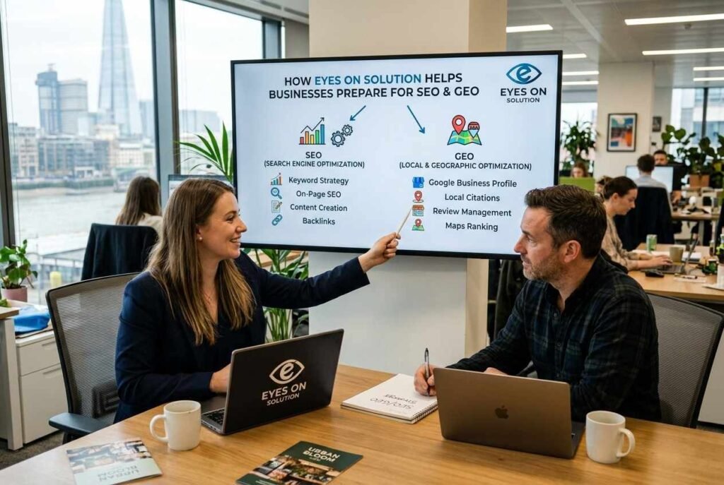How Eyes On Solution Helps Businesses Prepare for Both SEO and GEO