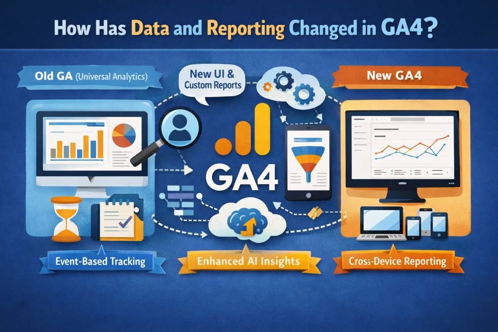 How Has Data and Reporting Changed in GA4
