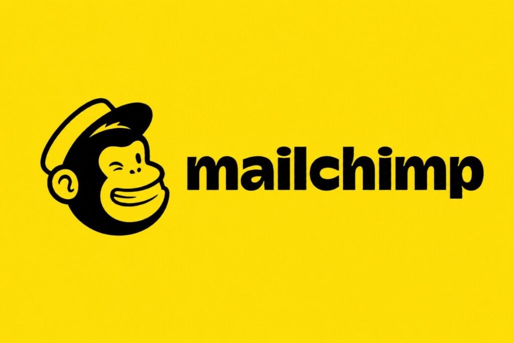 Mailchimp logo with mascot detail