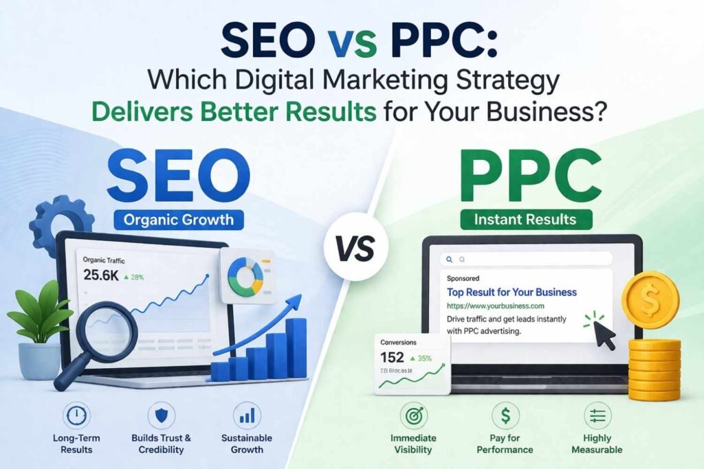 SEO vs PPC: Which Digital Marketing Strategy Delivers Better Results for Your Business?