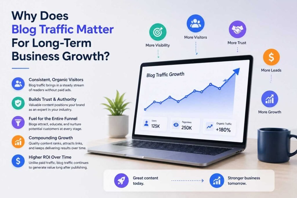 Why Does Blog Traffic Matter For Long-Term Business Growth