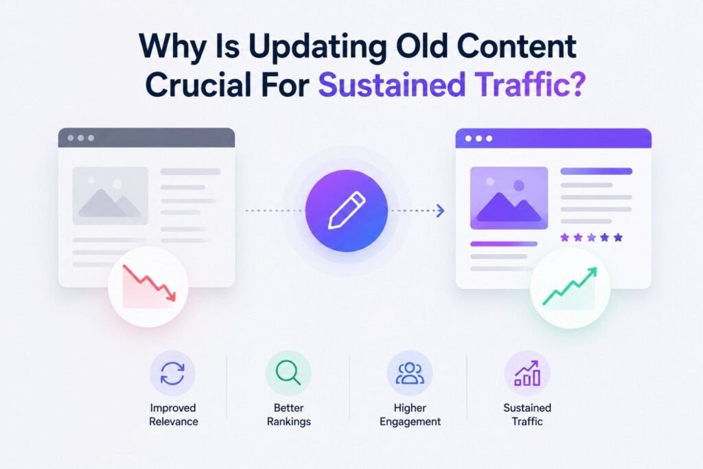 Why Is Updating Old Content Crucial For Sustained Traffic