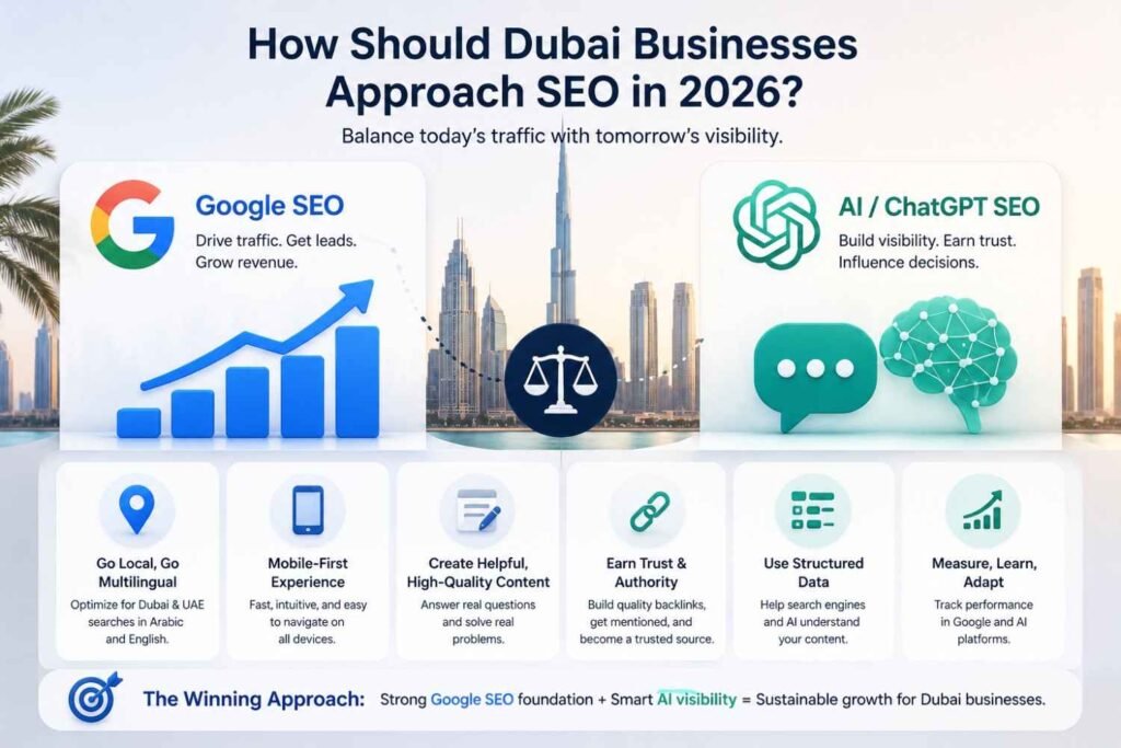How Should Dubai Businesses Approach SEO in 2026