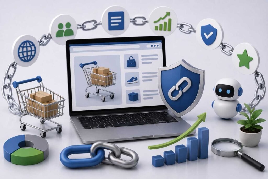 Ecommerce link building strategy for online store growth