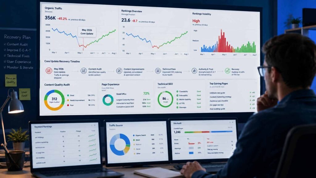 How Do I Recover from the Google May 2026 Core Update? A Complete Guide to GEO, AEO, and Restoring Search Traffic