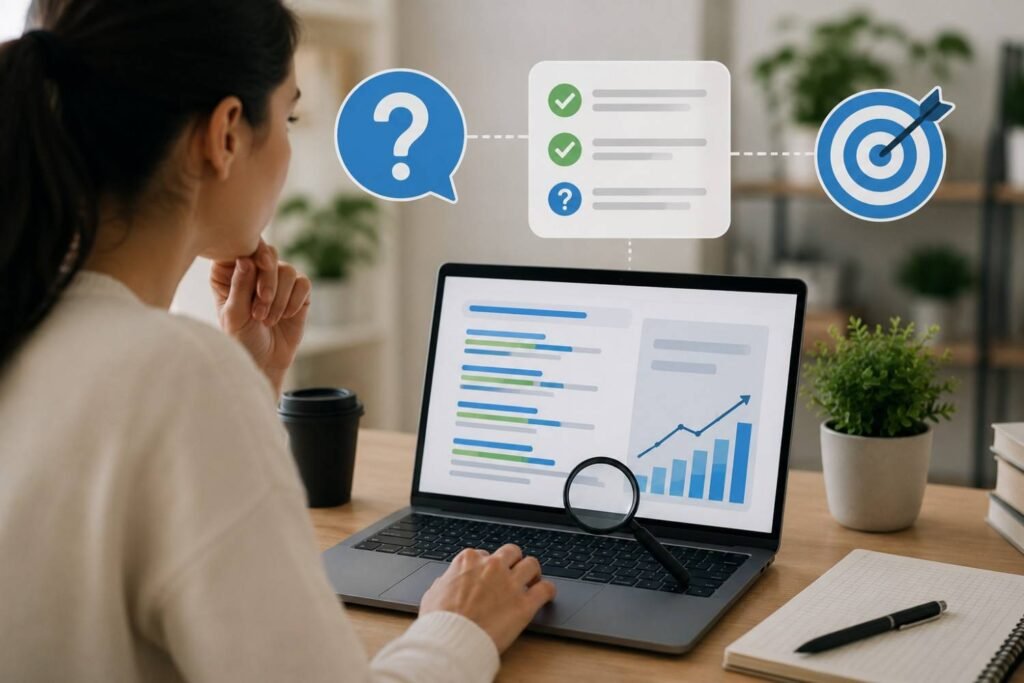 Keyword mapping and search intent analysis for SEO