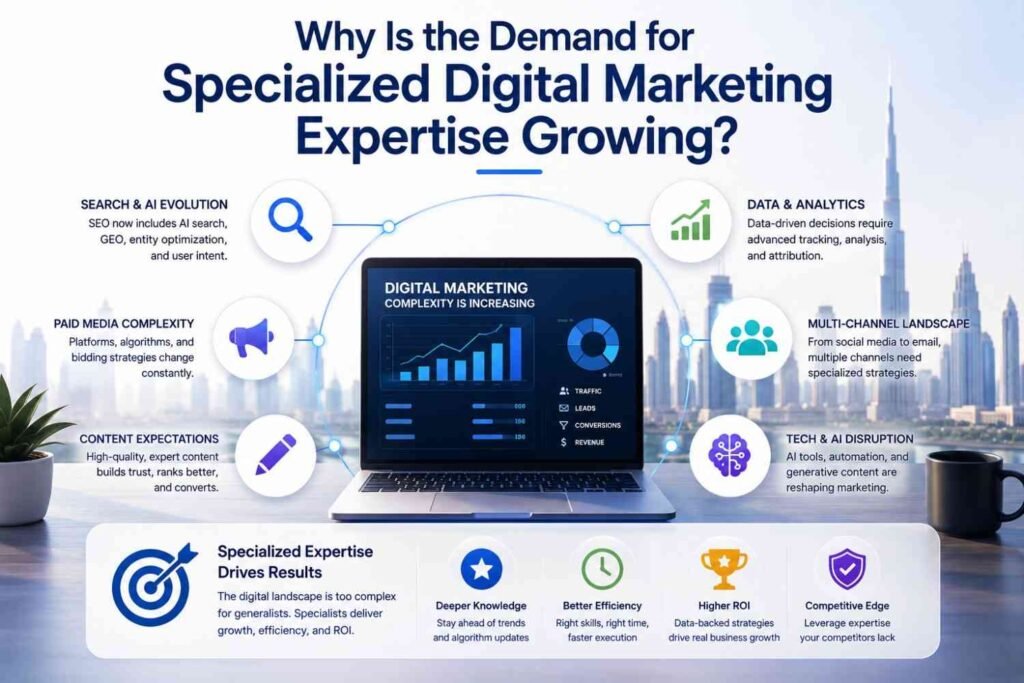 Why Is the Demand for Specialized Digital Marketing Expertise Growing