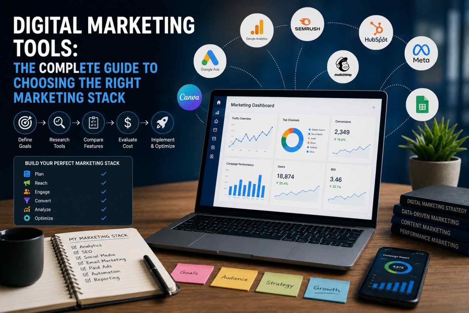 Digital Marketing Tools: The Complete Guide to Choosing the Right Marketing Stack