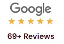 google reviews icon and number