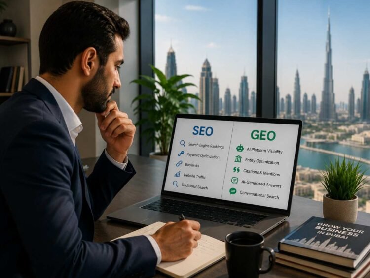 What Is the Difference Between GEO and SEO for Dubai Businesses?