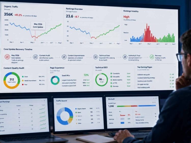 How Do I Recover from the Google May 2026 Core Update? A Complete Guide to GEO, AEO, and Restoring Search Traffic